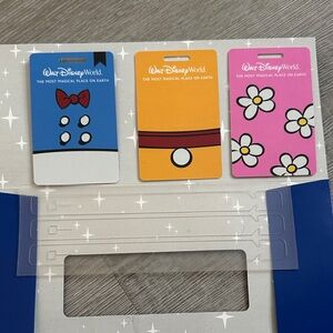 Disney Colorful Character Luggage Tags